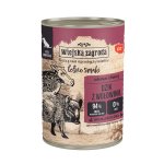 Karma mokra dla psa Wiejska Zagroda Leśne Smaki - Dzik z Wołowiną 400g