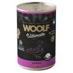 Karma mokra dla psów dorosłych WOOLF ULTIMATE Dog Duck Coconut Oil 400g