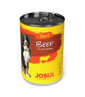 Karma mokra dla psów Josera JosiDog Pate Beef - wołowina - 400g - puszka