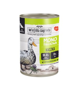 Karma mokra dla psa Mono Wiejska Zagroda - Kaczka 400g