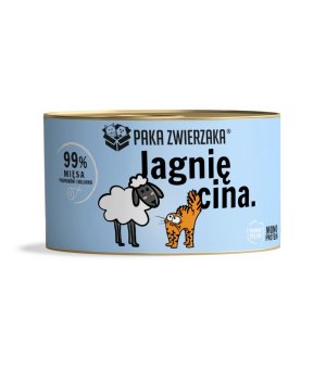 Karma Mokra Paka Zwierzaka KOT Jagnięcina 200g