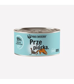 Karma Mokra Paka Zwierzaka KOT Przepiórka 200g