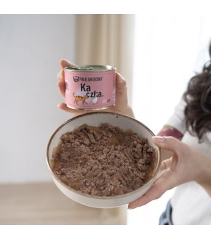 Karma Mokra Paka Zwierzaka KOT Kaczka 200g