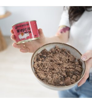 Karma Mokra Paka Zwierzaka KOT Wieprzowina 200g
