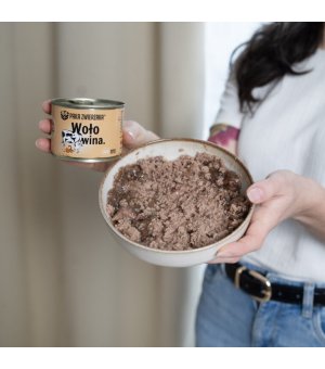 Karma Mokra Paka Zwierzaka KOT Wołowina 200g