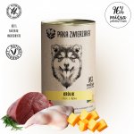 Karma Mokra Paka Zwierzaka - Królik i dzik z dynią 400g - puszka