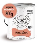 Karma Mokra Paka Zwierzaka - PEPE MONO PROTEIN Roe Deer - 800g Sarna