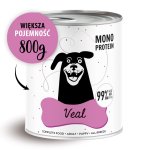 Karma Mokra Paka Zwierzaka - PEPE MONO PROTEIN Veal - 800g Cielęcina