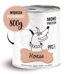 Karma Mokra Paka Zwierzaka - PEPE MONO PROTEIN Horse - 800g Konina