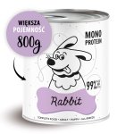 Karma Mokra Paka Zwierzaka - PEPE MONO PROTEIN Rabbit - 800g Królik