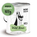 Karma Mokra Paka Zwierzaka - PEPE MONO PROTEIN Wild Boar - 800g Dzik