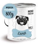Karma Mokra Paka Zwierzaka - PEPE MONO PROTEIN Lamb - 800g Jagnięcina