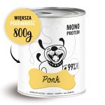 Karma Mokra Paka Zwierzaka - PEPE MONO PROTEIN Pork - 800g Wieprzowina