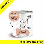 Karma Mokra Paka Zwierzaka - PEPE MONO PROTEIN Horse - Konina - ZESTAW 18x 800g