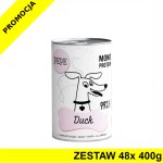 Karma Mokra Paka Zwierzaka - PEPE MONO PROTEIN Duck- kaczka - ZESTAW 48x 400g