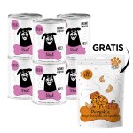 Karma Mokra Paka Zwierzaka - PEPE MONO PROTEIN Veal - Cielęcina - ZESTAW 6x 800g