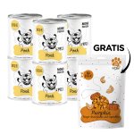 Karma Mokra Paka Zwierzaka - PEPE MONO PROTEIN Pork - Wieprzowina - ZESTAW 6x 800g