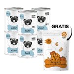 Karma Mokra Paka Zwierzaka - PEPE MONO PROTEIN Lamb - Jagnięcina - ZESTAW 6x 800g