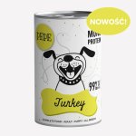 Karma Mokra Paka Zwierzaka - PEPE MONO PROTEIN Turkey - 400g Indyk 