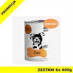 Karma Mokra Paka Zwierzaka - PEPE MONO PROTEIN Deer - Jeleń ZESTAW 6x 400g
