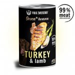 Karma Mokra Paka Zwierzaka Seven`th Heaven Turkey&Lamb 6x 400g - puszka