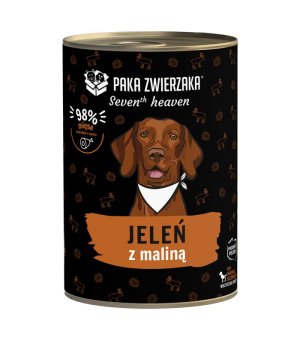 Karma Mokra Paka Zwierzaka Seven`th Heaven - Jeleń z Maliną 400g