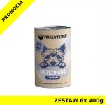 Karma Mokra Paka Zwierzaka - Wieprzowina z Borówką ZESTAW 6x 400g 