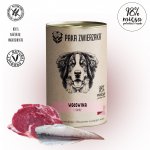 Karma Mokra Paka Zwierzaka - Wołowina i śledź 400g - puszka
