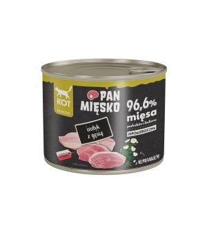 Karma mokra Pan Mięsko KOT - Indyk z Gęsią 200g