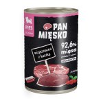 Karma mokra Pan Mięsko - Wieprzowina z Kaczką dla Szczeniąt 400g