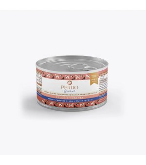200g - Jeleń z cukinią - Perro Gourmet - karma mokra dla psa dorosłego - puszka