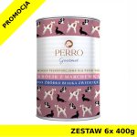 6x 400g - Królik z marchewką - Perro Gourmet - karma mokra dla psa dorosłego - zestaw