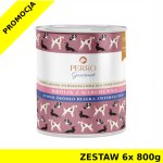 6x 800g  - Królik z Marchewką - Perro Gourmet - karma mokra dla psa dorosłego - zestaw