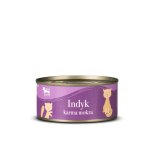 Karma mokra uzupełniająca dla kota Maxi Happs Indyk 100% 300g