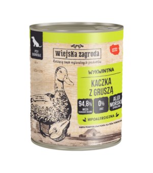 Karma mokra Wiejska Zagroda Kaczka z Gruszką  800g