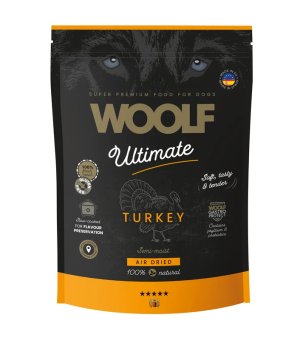 Karma półmiękka dla psów dorosłych WOOLF ULTIMATE SOFT Dog Turkey 1kg