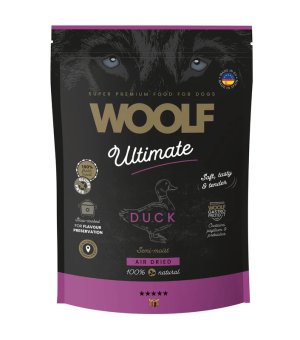 Karma półmiękka dla psów dorosłych WOOLF ULTIMATE SOFT Dog Duck 1kg