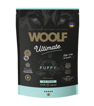Karma półmiękka dla szczeniąt WOOLF ULTIMATE SOFT Duck with Turkey Puppy 1kg
