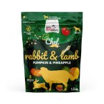 Karma sucha CHEF Syta Micha Królik z Jagnięcinąz dynią i ananasem dla psów dorosłych 1,5kg