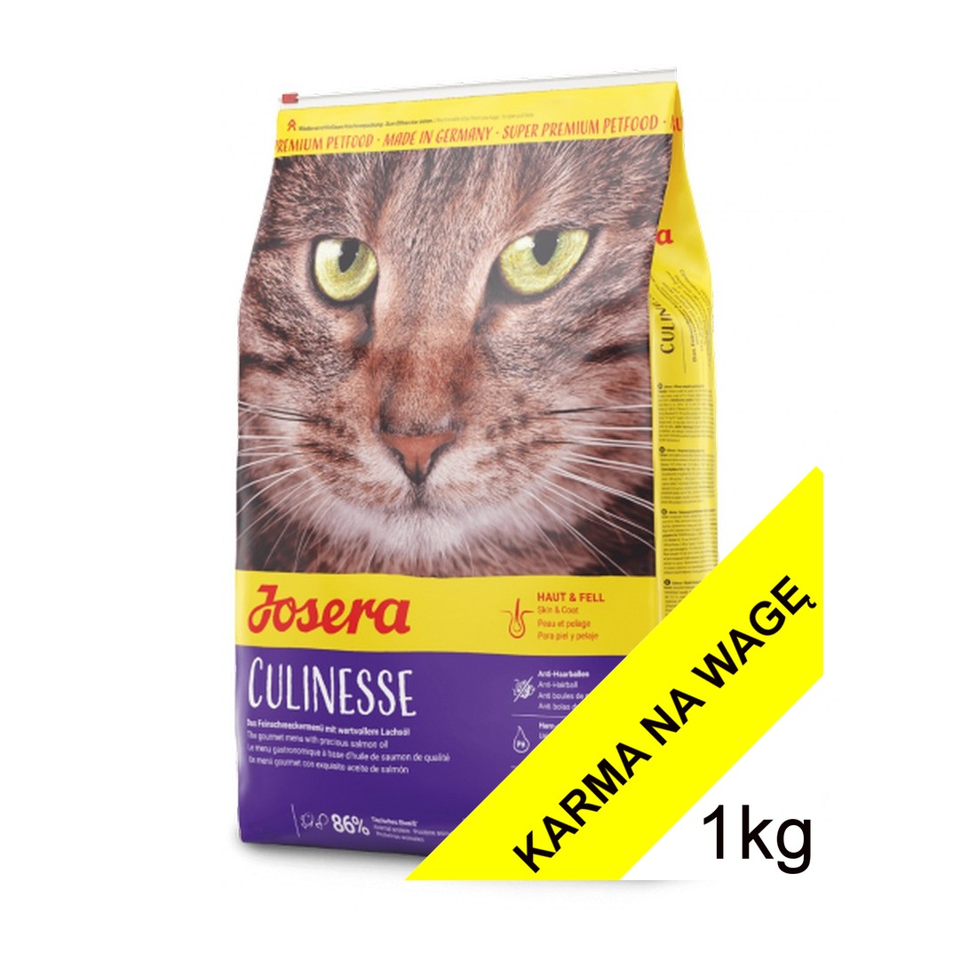 Karma sucha dla kota Josera Culinesse 1kg - na wagę