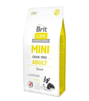 Karma sucha dla psa Brit Care Mini Adult Lamb 7kg 