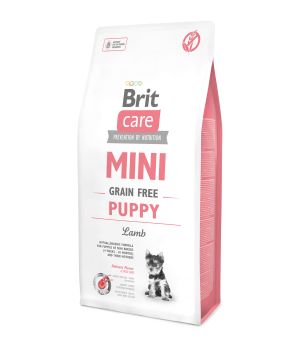 Karma sucha dla psa Brit Care Mini Puppy Lamb 7kg 