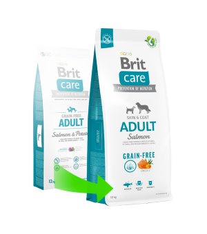 Karma sucha dla psa Brit Care Skin & Coat Adult Salmon 12kg