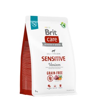 Karma sucha dla psa Brit Care Dog Grain-Free Sensitive Venison 3kg