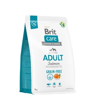 Karma sucha dla psa Brit Care Dog Grain-free Adult Small & Medium Salmon 3kg