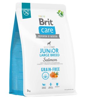 Karma sucha dla psa Brit Care GF Junior Large Salmon & Potato 3kg 