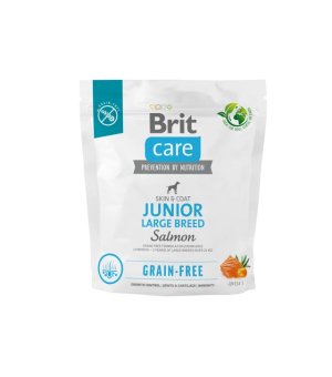 Karma sucha dla psa Brit Care GF Junior Large Salmon & Potato 1kg 