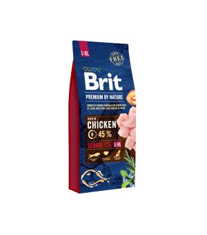 Karma sucha dla psa Brit Premium  By Nature Senior L/XL 3kg