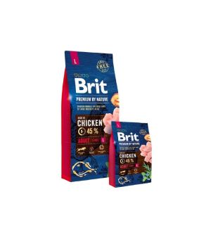 Brit Premium By Nature Adult Large L - 15kg(USZKODZONY WOREK)