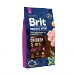 Karma sucha dla psa Brit Premium By Nature Small Adult S 3kg